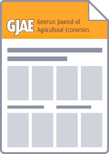                     View Vol. 73 No. 1 (2024): German Journal of Agricultural Economics Articles (Ongoing Publication)
                