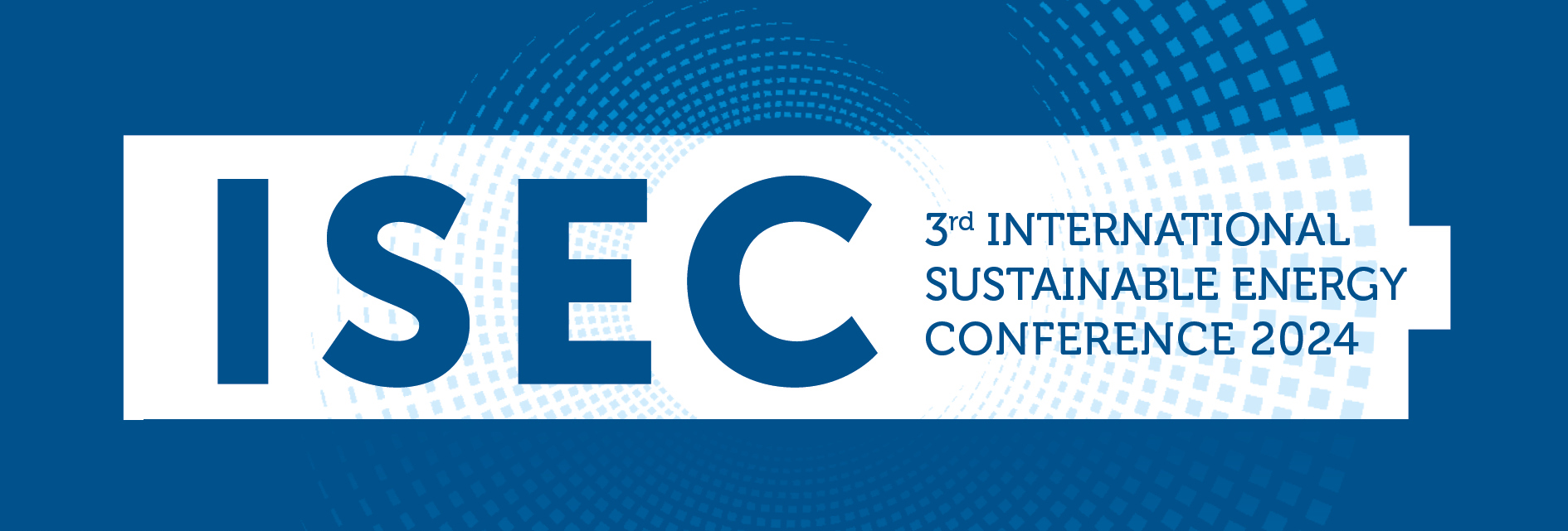 ISEC 2024 conference banner 