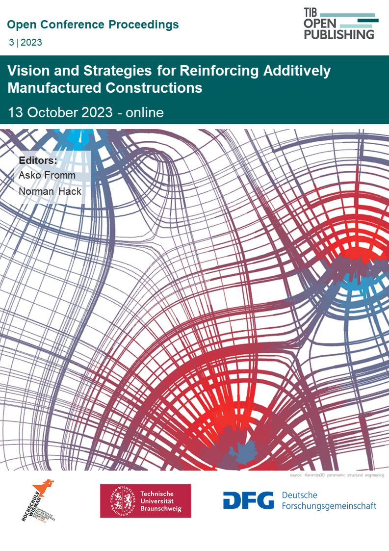                     View Vol. 3 (2023):  Visions and Strategies for Reinforcing Additively Manufactured Constructions 2023
                