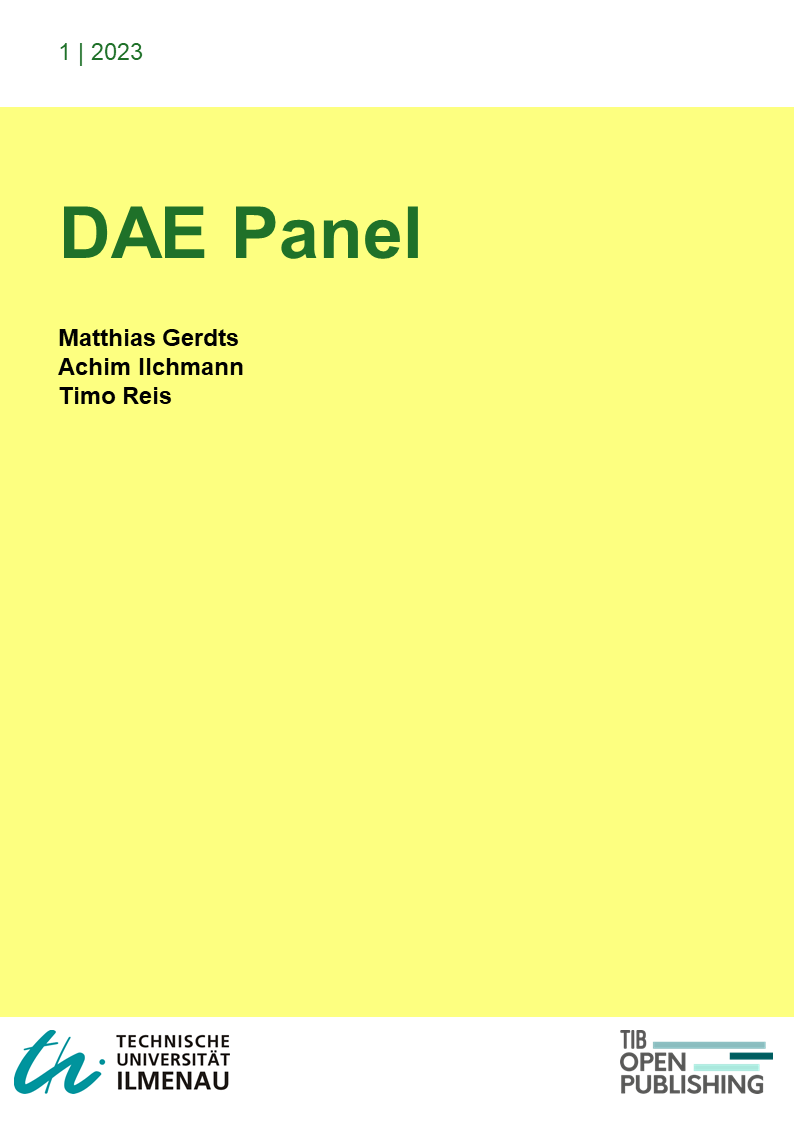                     View Vol. 1 (2023): DAE Panel Articles
                