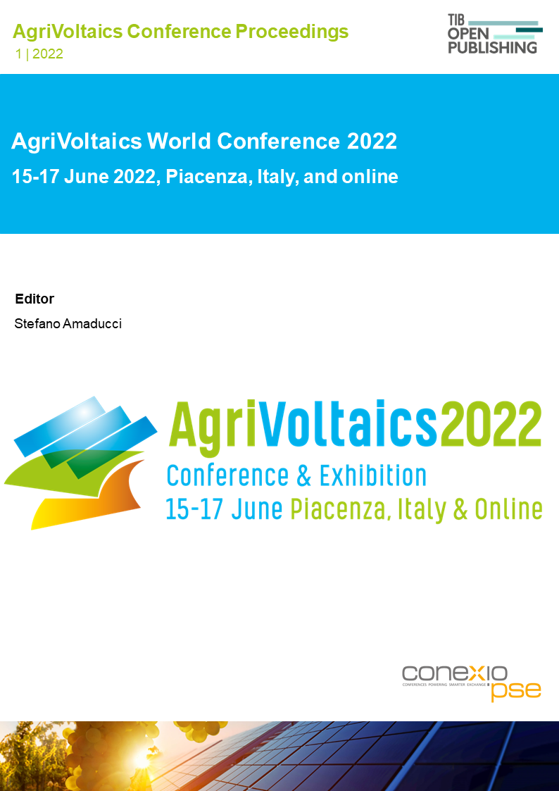 Cover AgriVoltaics2022