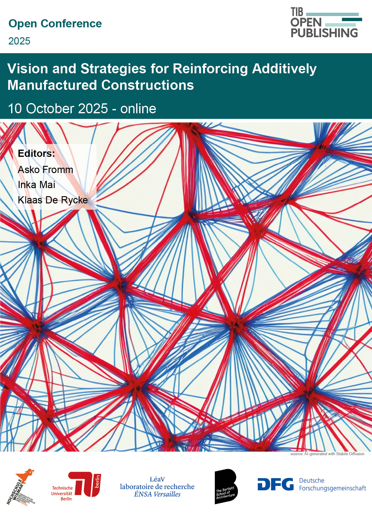 Announcement of Visions and Strategies for Reinforcing Additively Manufactured Constructions 2025