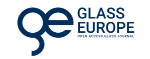 Logo of Glass Europe in blue